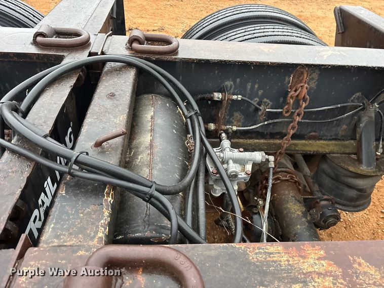 image for item FK2534 1989 Trail King Lowboy with stinger lowboy equipment trailer