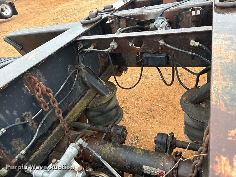 image for item FK2534 1989 Trail King Lowboy with stinger lowboy equipment trailer