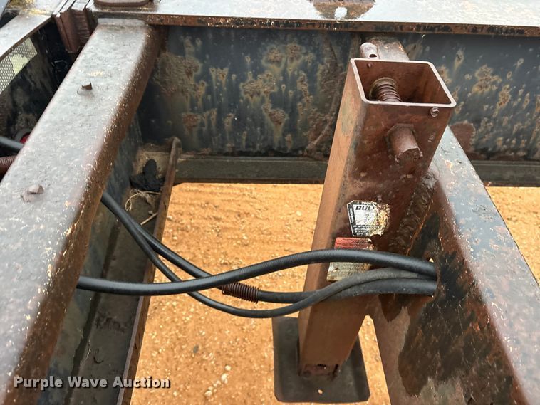 image for item FK2534 1989 Trail King Lowboy with stinger lowboy equipment trailer