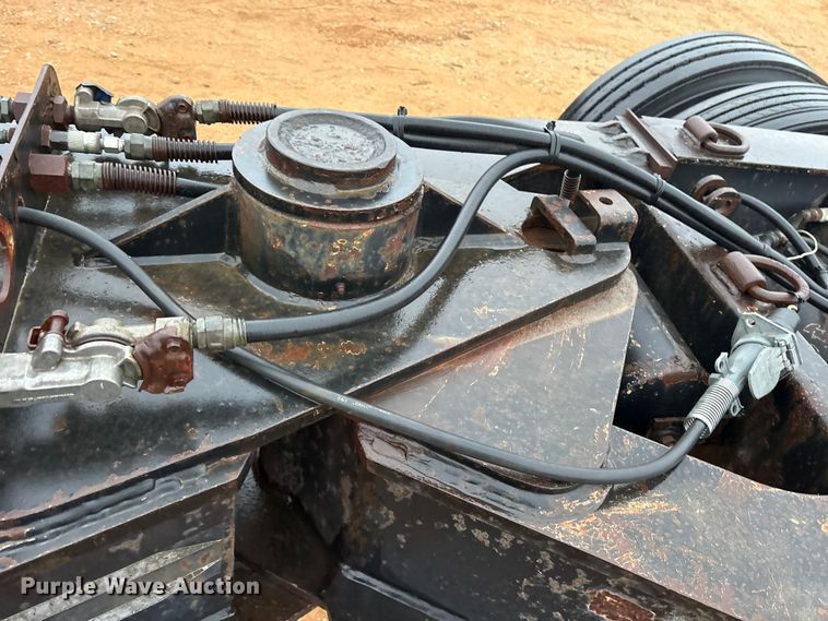 image for item FK2534 1989 Trail King Lowboy with stinger lowboy equipment trailer