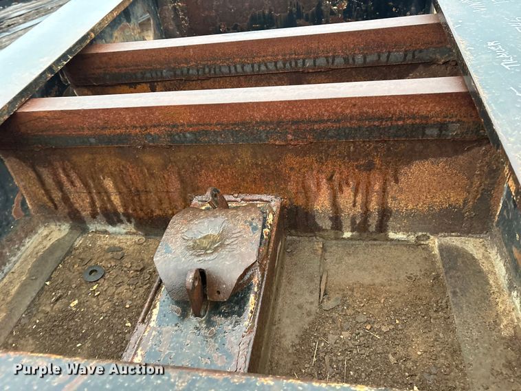 image for item FK2534 1989 Trail King Lowboy with stinger lowboy equipment trailer