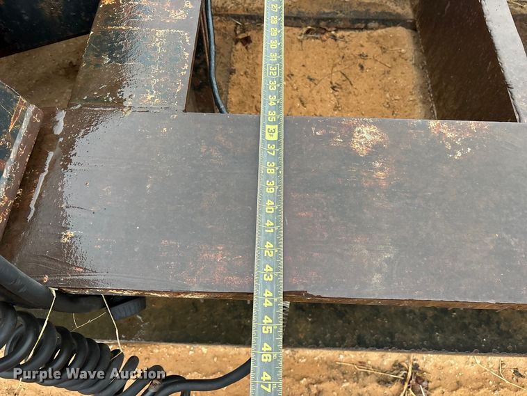 image for item FK2534 1989 Trail King Lowboy with stinger lowboy equipment trailer