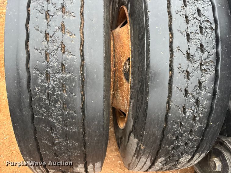 image for item FK2534 1989 Trail King Lowboy with stinger lowboy equipment trailer