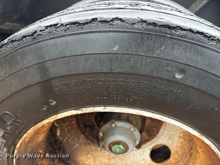 image for item FK2534 1989 Trail King Lowboy with stinger lowboy equipment trailer