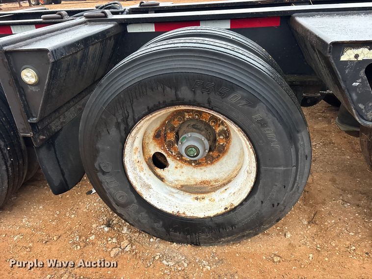 image for item FK2534 1989 Trail King Lowboy with stinger lowboy equipment trailer