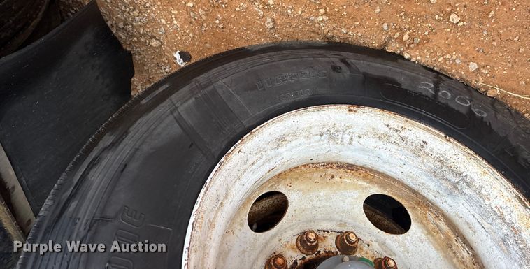 image for item FK2534 1989 Trail King Lowboy with stinger lowboy equipment trailer