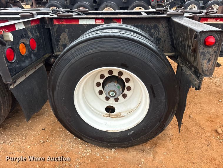 image for item FK2534 1989 Trail King Lowboy with stinger lowboy equipment trailer