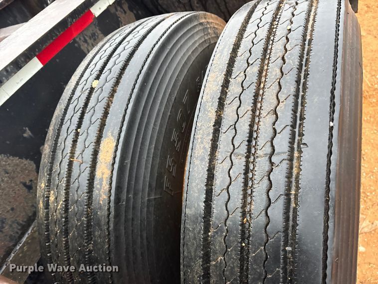 image for item FK2534 1989 Trail King Lowboy with stinger lowboy equipment trailer