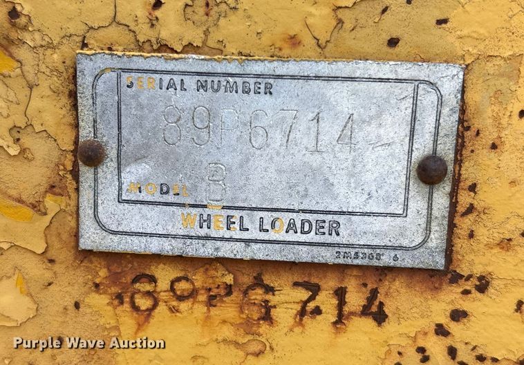 image for item FO3508 1978 Caterpillar 980B wheel loader