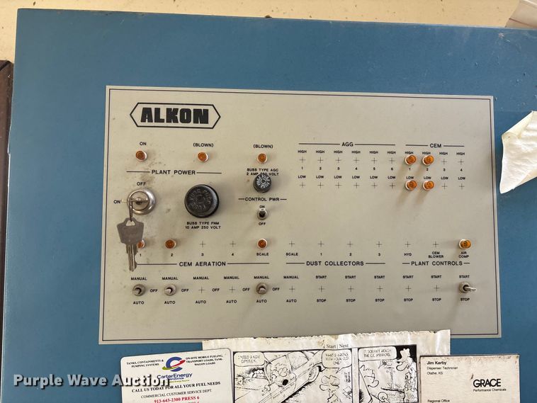 image for item FO3510 1993 Con-E-Co concrete plant