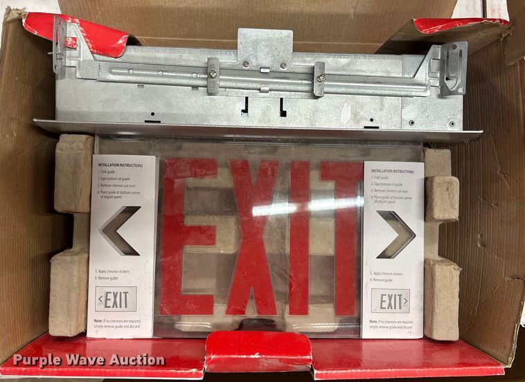 image for item FO3565 Approximately 47 exit and emergency signs