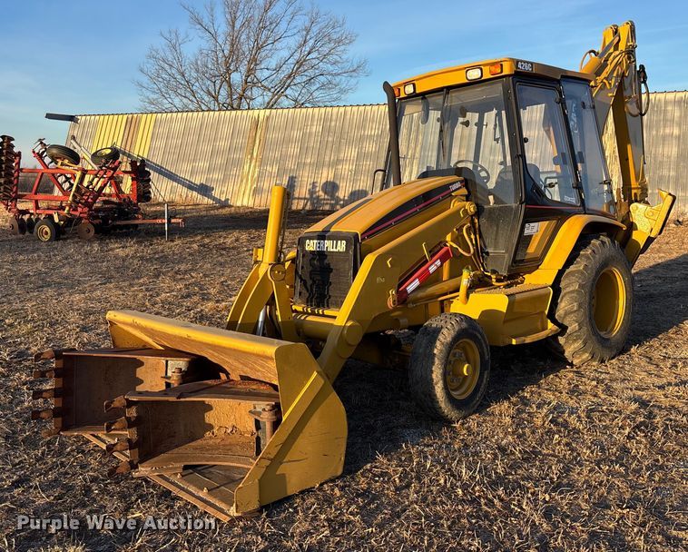image for item FO3579 1998 Caterpillar 426C backhoe