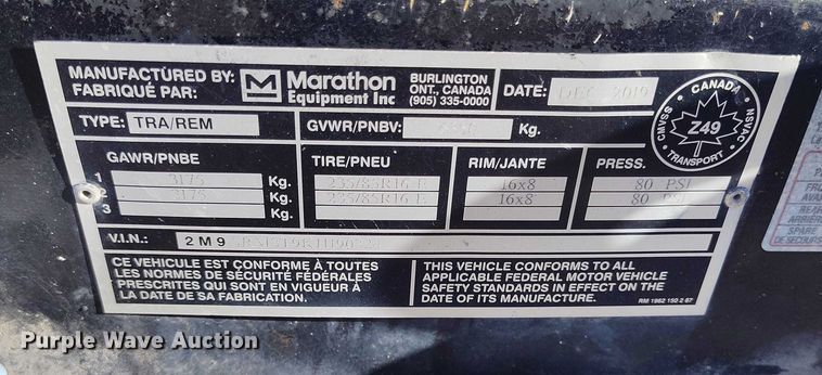 image for item IH9397 2019 Marathon pothole patcher