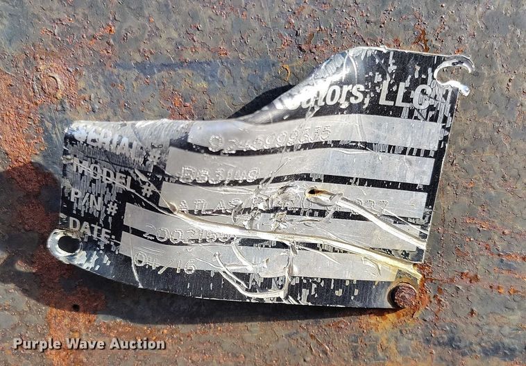 image for item IH9432 2016 B&D Fabricators Atlas plate compactor