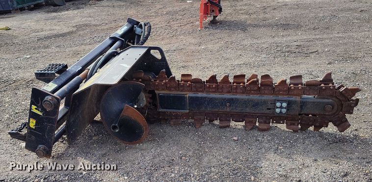 image for item IH9434 Caterpillar T9B skid steer trencher