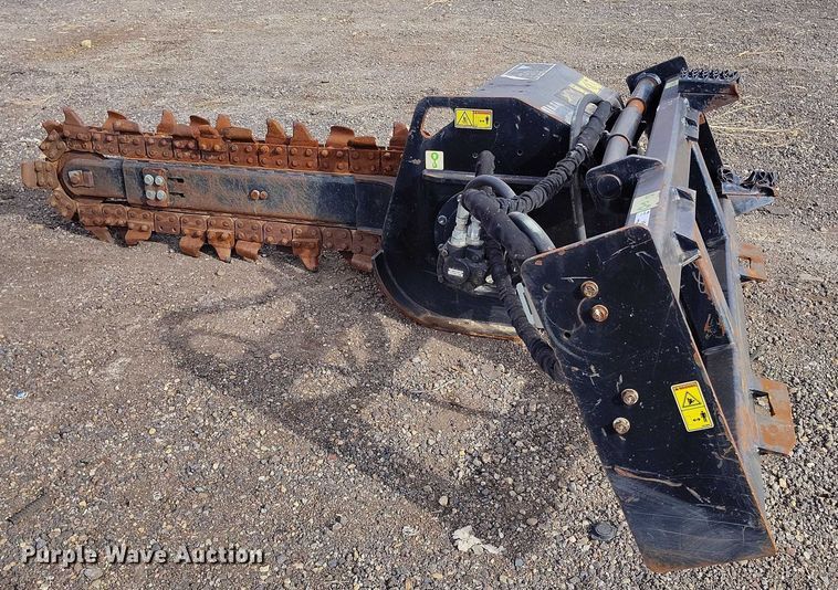 image for item IH9434 Caterpillar T9B skid steer trencher