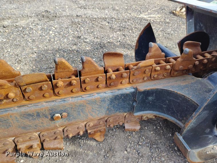 image for item IH9434 Caterpillar T9B skid steer trencher