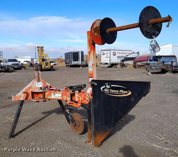 image for item IH9441 McCormick Equipment RTSFP-36 silt fence plow