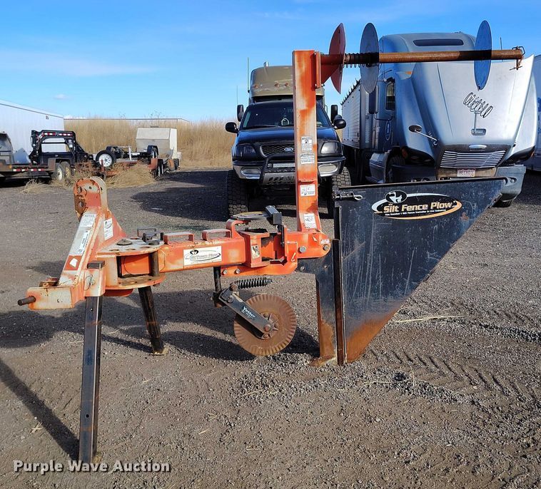 image for item IH9441 McCormick Equipment RTSFP-36 silt fence plow