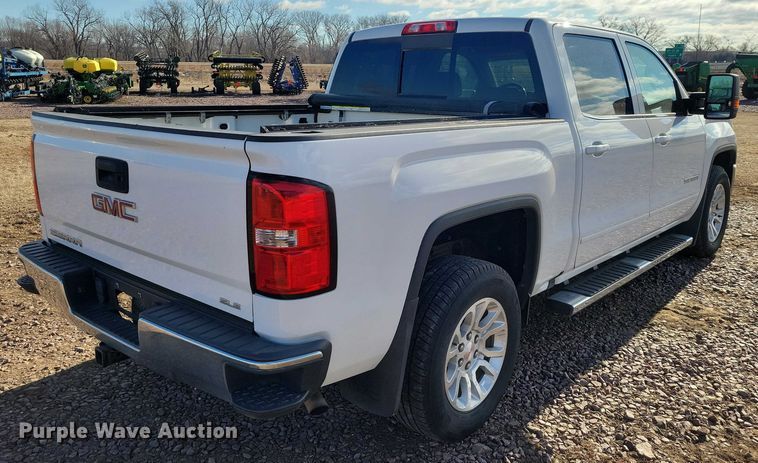 image for item NK9766 2017 GMC Sierra 1500 Crew Cab pickup truck