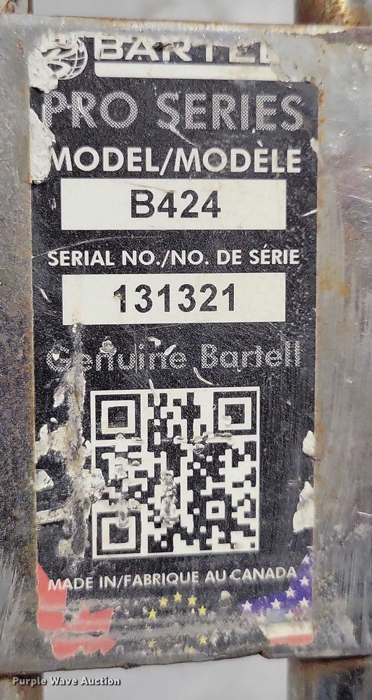 image for item NK9775 Bartell B424 power trowel