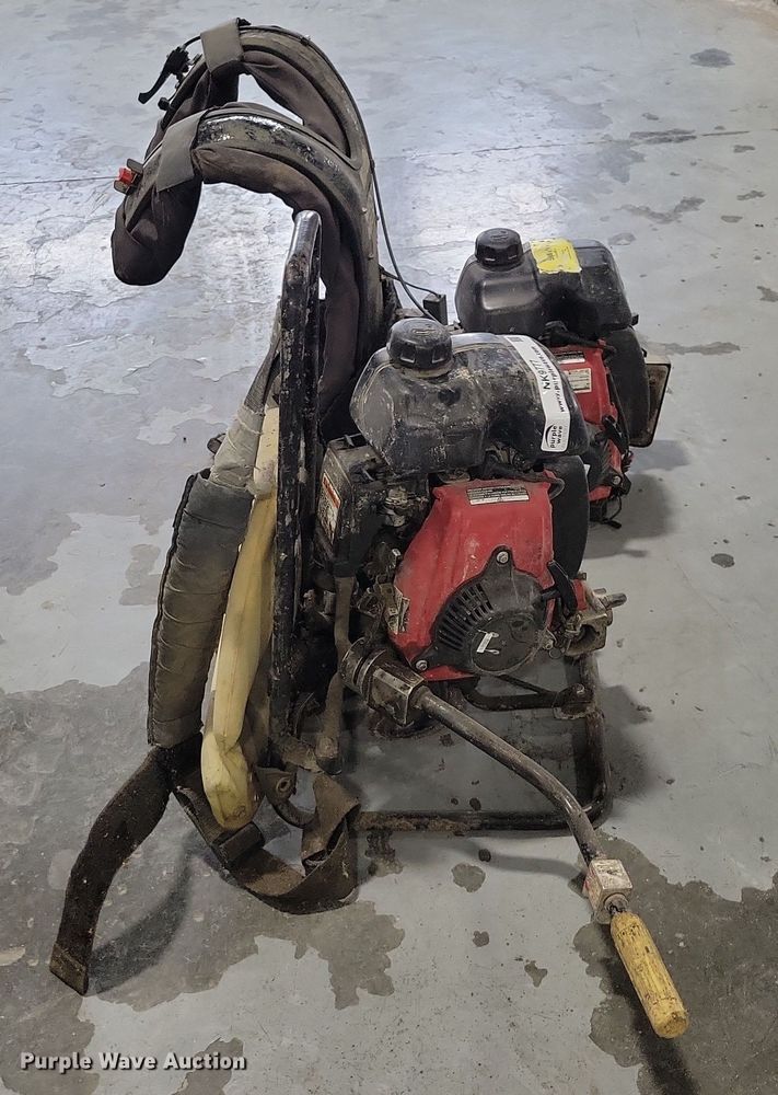 image for item NK9777 (2) Wacker Neuson backpack concrete vibrators