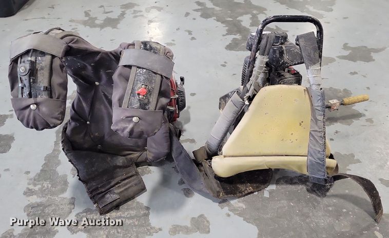 image for item NK9777 (2) Wacker Neuson backpack concrete vibrators