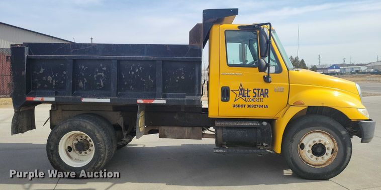 image for item NK9781 2008 International 4300 dump truck