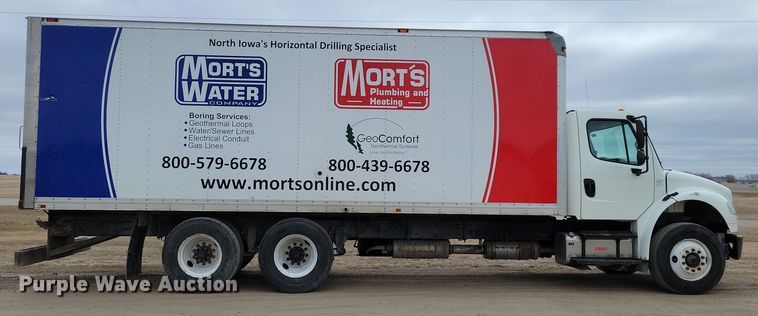 image for item NK9784 2016 Freightliner Business Class M2 box truck with a 2021 Vermeer MX300 mud mixing system