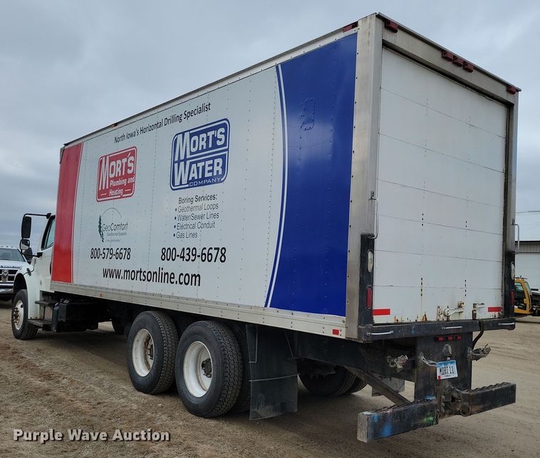 image for item NK9784 2016 Freightliner Business Class M2 box truck with a 2021 Vermeer MX300 mud mixing system