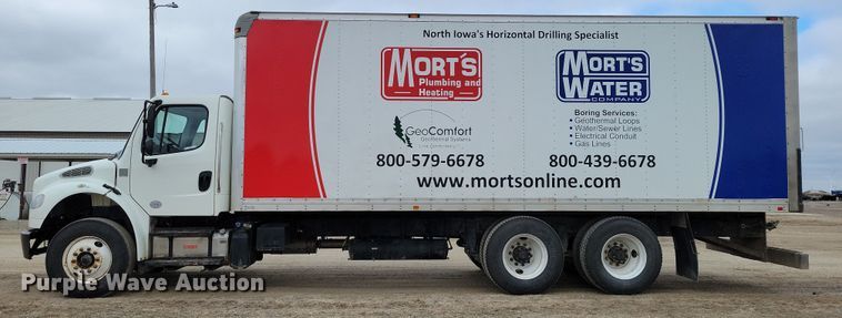 image for item NK9784 2016 Freightliner Business Class M2 box truck with a 2021 Vermeer MX300 mud mixing system