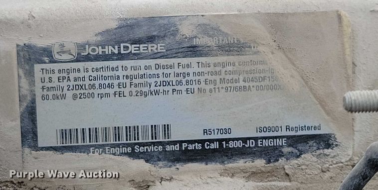 image for item NO9987 2003 Broce RJ350 broom