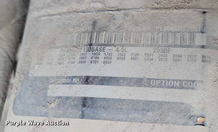 image for item NO9987 2003 Broce RJ350 broom