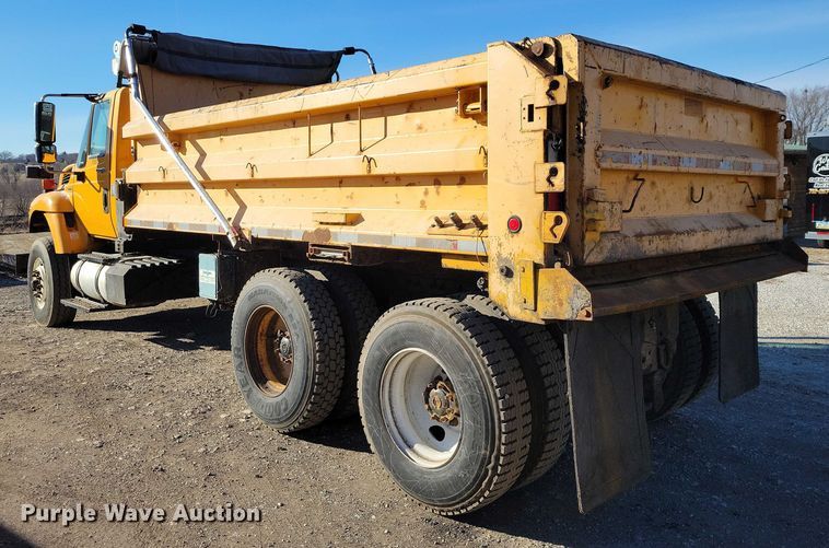 image for item NO9991 2010 International 7500 dump truck