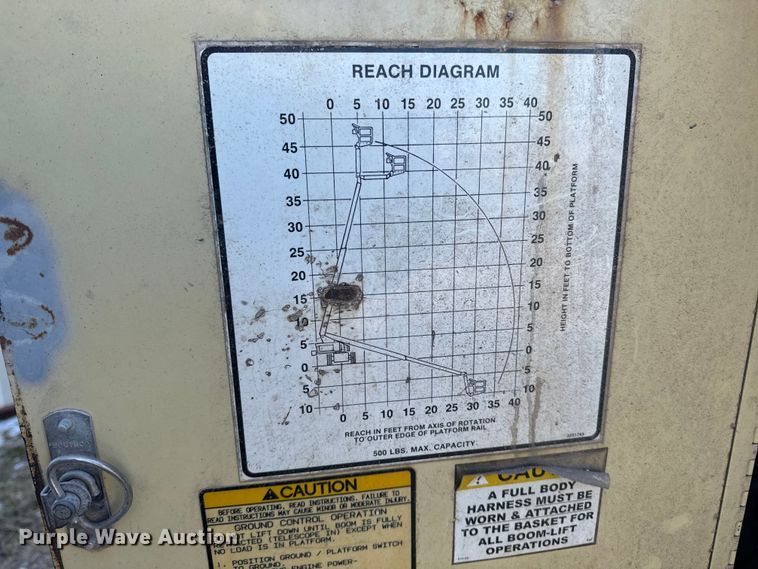 image for item OE9519 1999 JLG 40H+6 boom lift