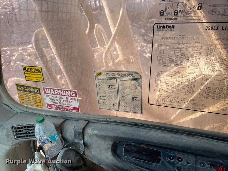 image for item OE9523 2006 Link-Belt 330LX excavator