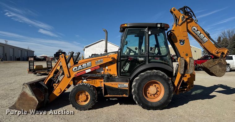 image for item OE9542 2014 Case 580 Super N backhoe