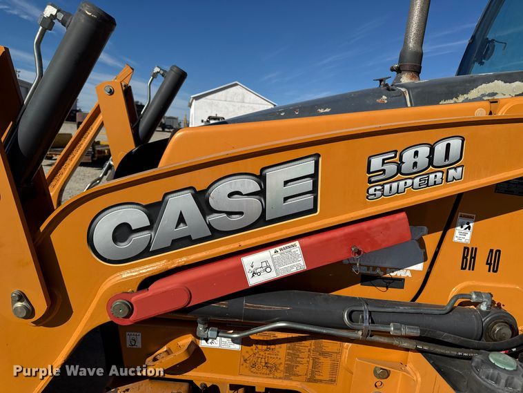 image for item OE9542 2014 Case 580 Super N backhoe
