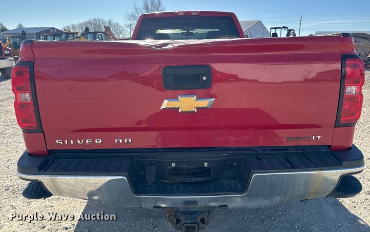 image for item OE9543 2015 Chevrolet Silverado 2500HD Ext. Cab pickup truck