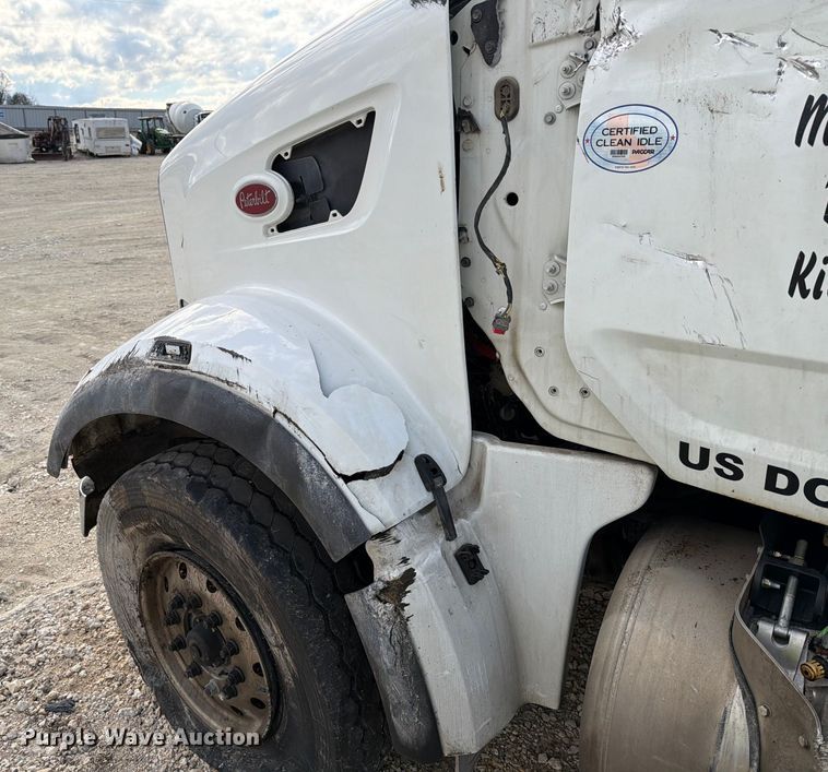 image for item YA2027 2025 Peterbilt 567 dump truck