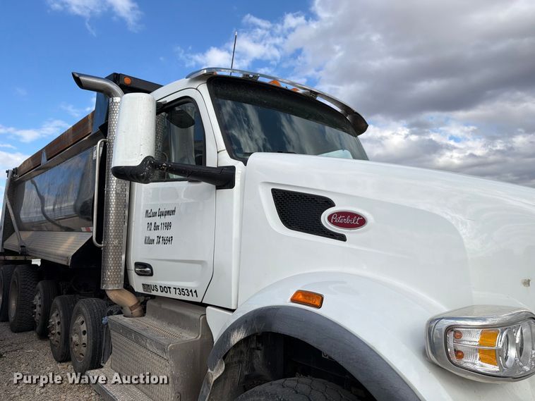 image for item YA2027 2025 Peterbilt 567 dump truck