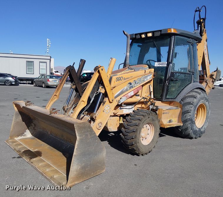 image for item YA2124 Case 590 SMS2 backhoe