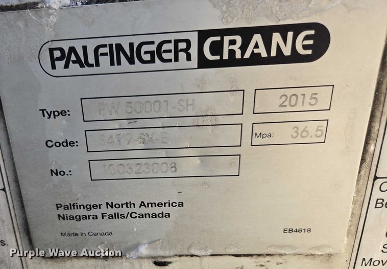 image for item YA2130 2017 Freightliner 114SD crane truck