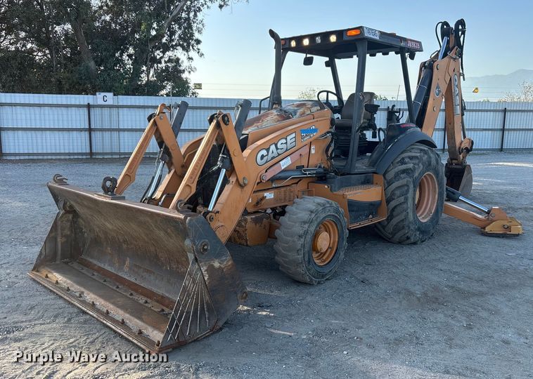 image for item YA2146 2014 Case 590 Super N backhoe