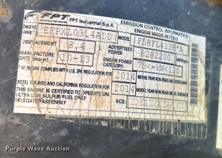 image for item YA2146 2014 Case 590 Super N backhoe