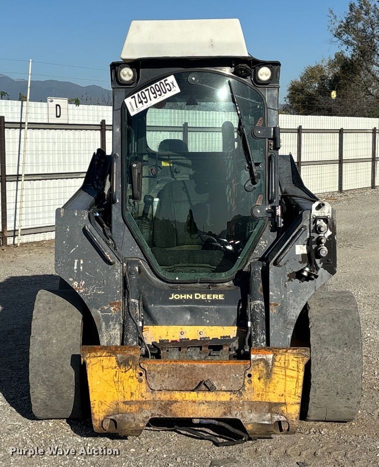 image for item YA2147 2018 John Deere 320G skid steer loader