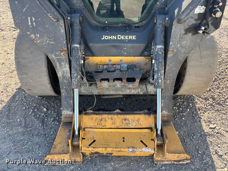 image for item YA2147 2018 John Deere 320G skid steer loader