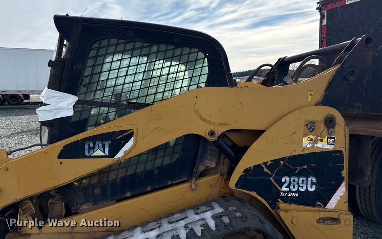 image for item YA2166 2009 Caterpillar 289C tracked skid steer loader