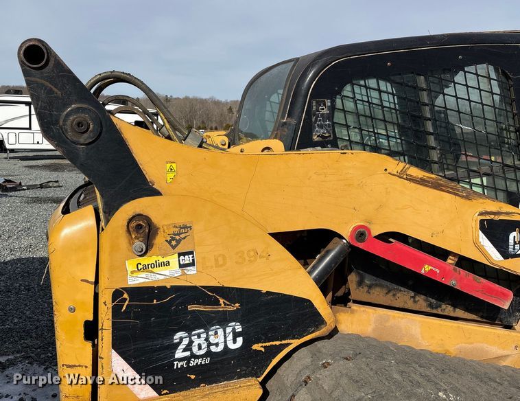 image for item YA2166 2009 Caterpillar 289C tracked skid steer loader