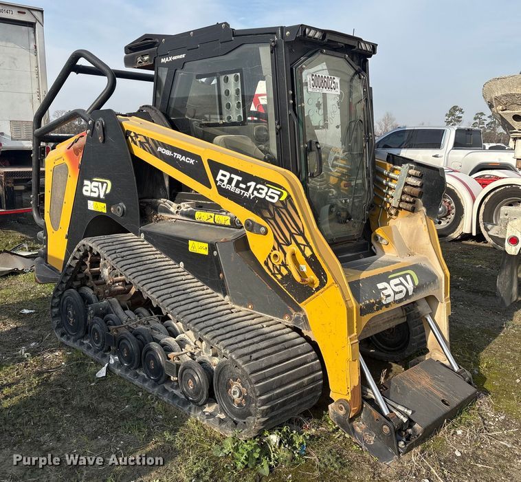 image for item YA2174 2023 ASV RT135 Forestry tracked skid steer loader